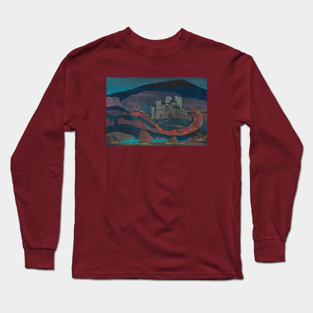 The Doomed City by Nicholas Roerich Long Sleeve T-Shirt by Star Scrunch